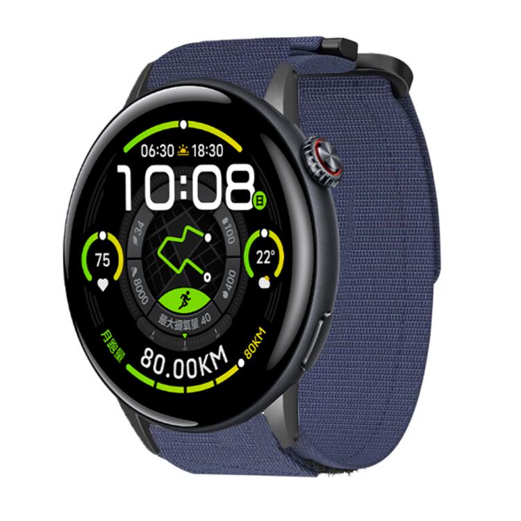 xDfind Quick Release Nylon Hook And Loop Fastener Buckle Watch Band, For vivo Watch 5, For vivo Watch 3 / iQOO Watch