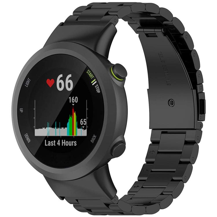 xDfind Three Beads Quick Release Metal Watch Band, For Garmin Fenix 8/7X/6X/5X 26mm, For Garmin Fenix 8/7/6/5 22mm, For Garmin Fenix 8/7S/6S/5S 20mm, For Garmin Forerunner 45/45S/Swim2, For Garmin Forerunner 220/735/735XT/230/235...