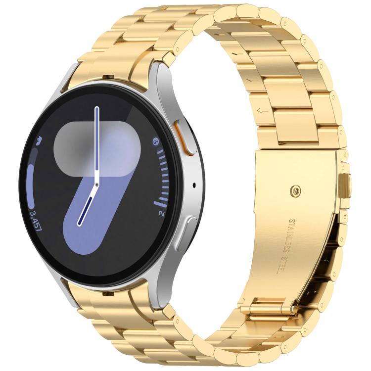 xDfind Three Beads Metal Watch Band, For Galaxy Watch Ultra2 2026 / 2025 / 1 2024, For Samsung Galaxy Watch 7 / FE / 6 / 5 / 4, For Samsung Galaxy Fit3