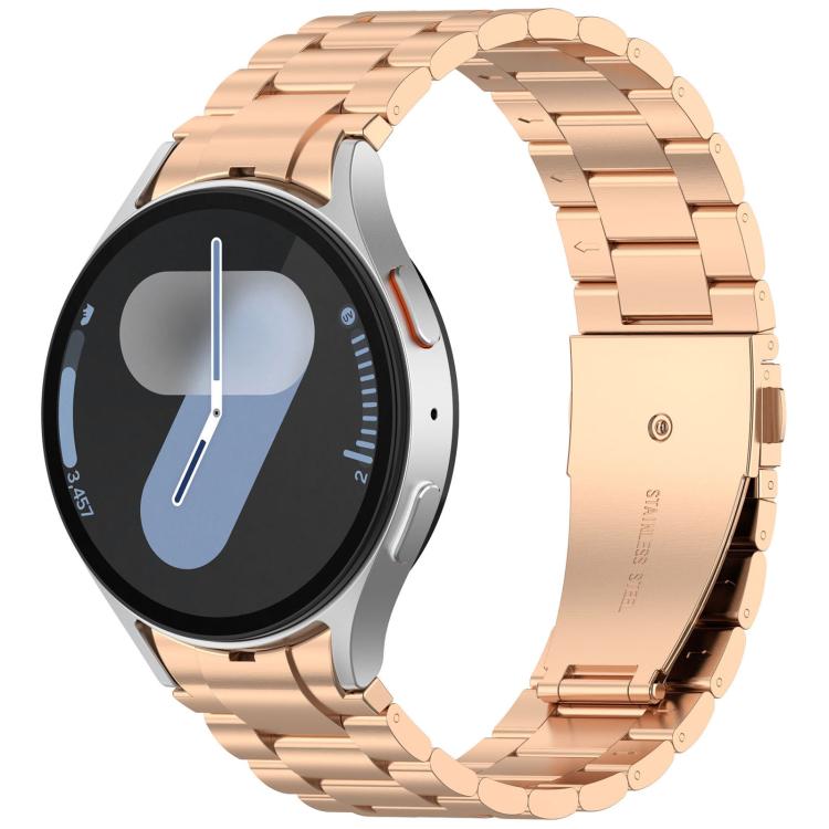 xDfind Three Beads Metal Watch Band, For Galaxy Watch Ultra2 2026 / 2025 / 1 2024, For Samsung Galaxy Watch 7 / FE / 6 / 5 / 4, For Samsung Galaxy Fit3