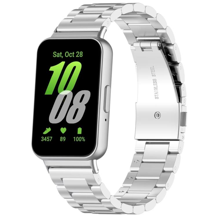xDfind Three Beads Metal Watch Band, For Galaxy Watch Ultra2 2026 / 2025 / 1 2024, For Samsung Galaxy Watch 7 / FE / 6 / 5 / 4, For Samsung Galaxy Fit3