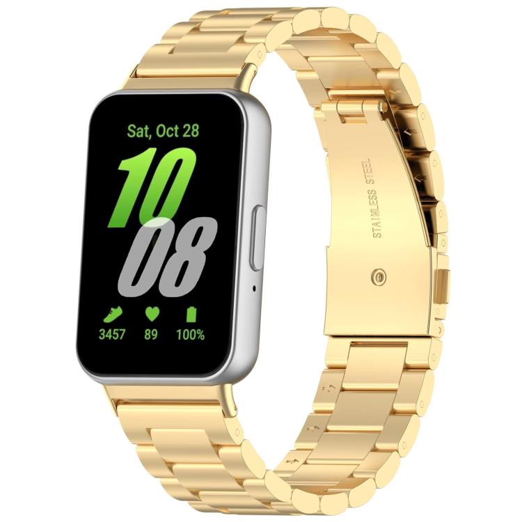 xDfind Three Beads Metal Watch Band, For Galaxy Watch Ultra2 2026 / 2025 / 1 2024, For Samsung Galaxy Watch 7 / FE / 6 / 5 / 4, For Samsung Galaxy Fit3