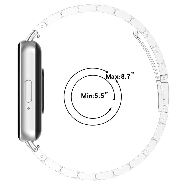xDfind Three Beads Metal Watch Band, For Galaxy Watch Ultra2 2026 / 2025 / 1 2024, For Samsung Galaxy Watch 7 / FE / 6 / 5 / 4, For Samsung Galaxy Fit3