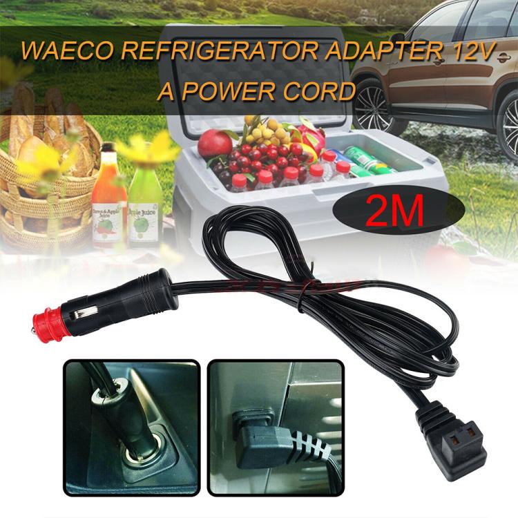 12V Car Refrigerator Compressor Extension Power Cable, 2m