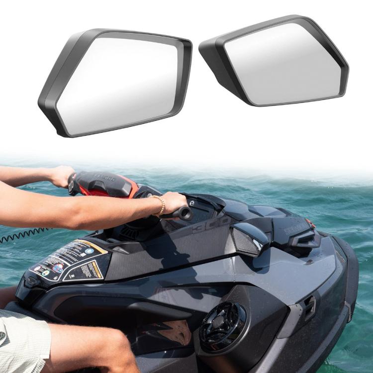 For Sea-Doo Spark 2-Up 900 2pcs/Set Motorboat Jet Ski Rearview Mirror, For Sea-Doo Spark 2-Up 900