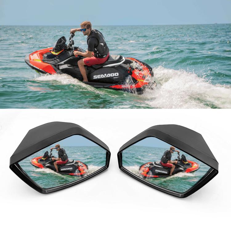 For Sea-Doo Spark 2-Up 900 2pcs/Set Motorboat Jet Ski Rearview Mirror, For Sea-Doo Spark 2-Up 900