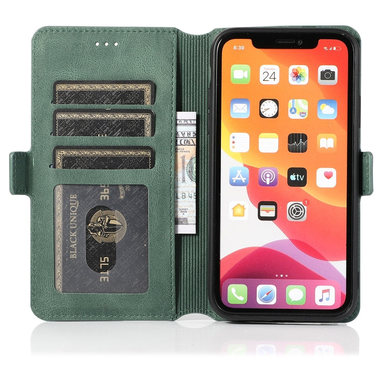 Retro Magnetic Closing Clasp Horizontal Flip Leather Case with Holder & Card Slots & Photo Frame & Wallet, For iPhone 11, For iPhone 11 Pro, For iPhone 11 Pro Max, For iPhone XS / X