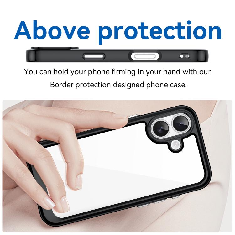 Colorful Series Acrylic + TPU Phone Case, For iPhone 17, For iPhone 17 Air