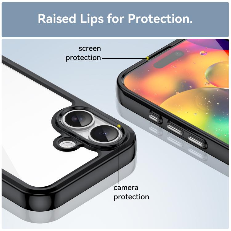 Colorful Series Acrylic + TPU Phone Case, For iPhone 17, For iPhone 17 Air
