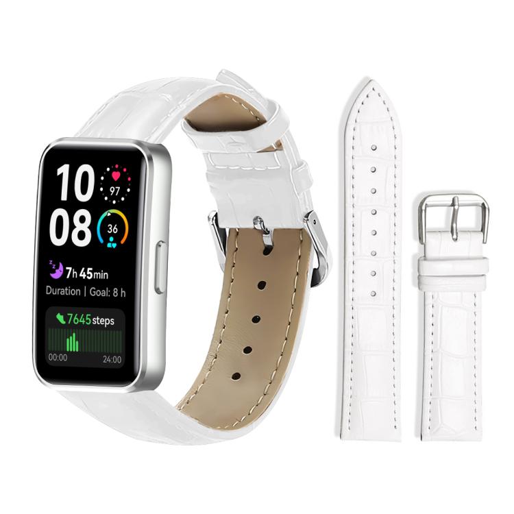 xDfind Bamboo Texture Pin Buckle Leather Watch Band, For Huawei Watch Fit 4 Pro / Fit 4 / Fit 3 20mm, For Huawei Band 10 / 9 / 8 14mm, For Huawei Watch D2 22mm