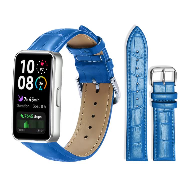 xDfind Bamboo Texture Pin Buckle Leather Watch Band, For Huawei Watch Fit 4 Pro / Fit 4 / Fit 3 20mm, For Huawei Band 10 / 9 / 8 14mm, For Huawei Watch D2 22mm