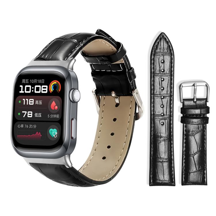 xDfind Bamboo Texture Pin Buckle Leather Watch Band, For Huawei Watch Fit 4 Pro / Fit 4 / Fit 3 20mm, For Huawei Band 10 / 9 / 8 14mm, For Huawei Watch D2 22mm