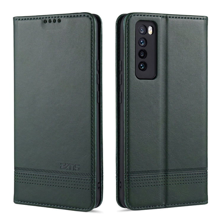 AZNS Magnetic Calf Texture Horizontal Flip Leather Case with Card Slots & Holder & Wallet, For Huawei Nova 7 SE, For Huawei Nova 7, For Huawei Enjoy 20, For Huawei Maimang 9