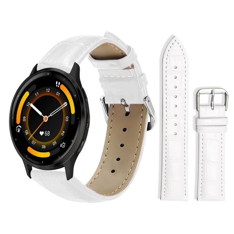 xDfind Bamboo Texture Pin Buckle Leather Watch Band, 20mm For Garmin GarminMove Sport / vivoactive5/3, 22mm For Garmin Venu 3 / vivoactive4, 20mm For Garmin venu 2 / venu / Sq2 / Sq, 18mm For Garmin Venu 2S / vivoactive 4s/3s