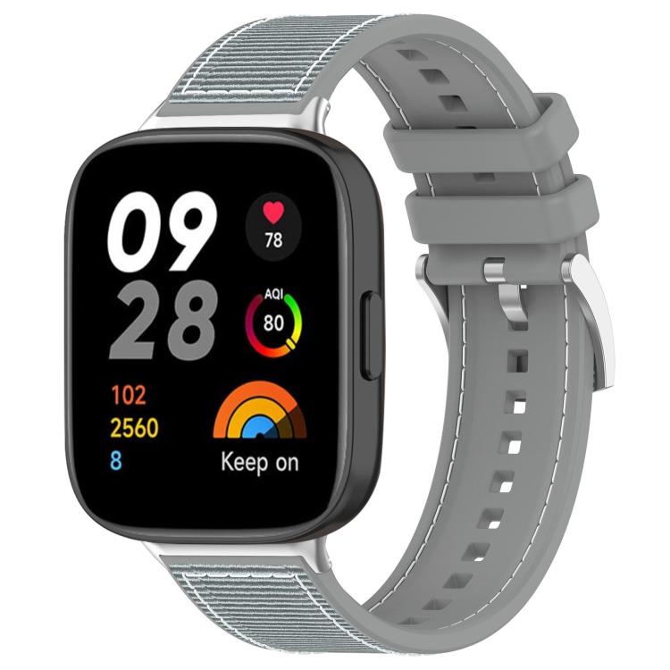 xDfind Hybrid Nylon Braid Silicone Watch Band, For Xiaomi Band 9 Pro/Redmi Watch6/5/4 20mm, For Redmi Watch 3 Active/Watch 3 Lite 20mm, For Redmi Watch 3 20mm