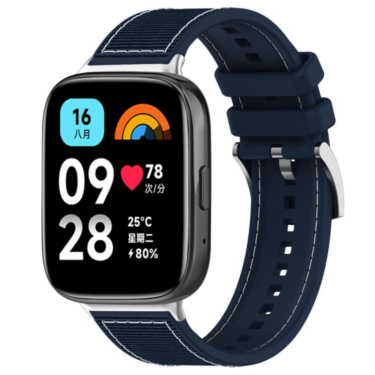 xDfind Hybrid Nylon Braid Silicone Watch Band, For Xiaomi Band 9 Pro/Redmi Watch6/5/4 20mm, For Redmi Watch 3 Active/Watch 3 Lite 20mm, For Redmi Watch 3 20mm