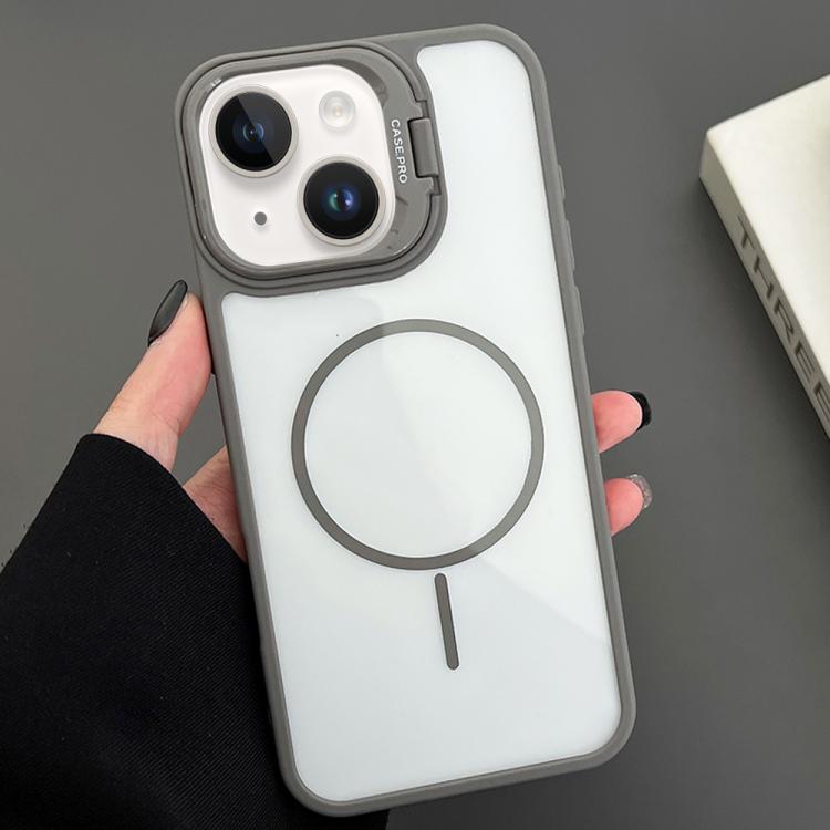 PC Lens Holder MagSafe Magnetic Phone Case, For iPhone 15 Pro Max, For iPhone 15 Pro, For iPhone 15 Plus, For iPhone 15
