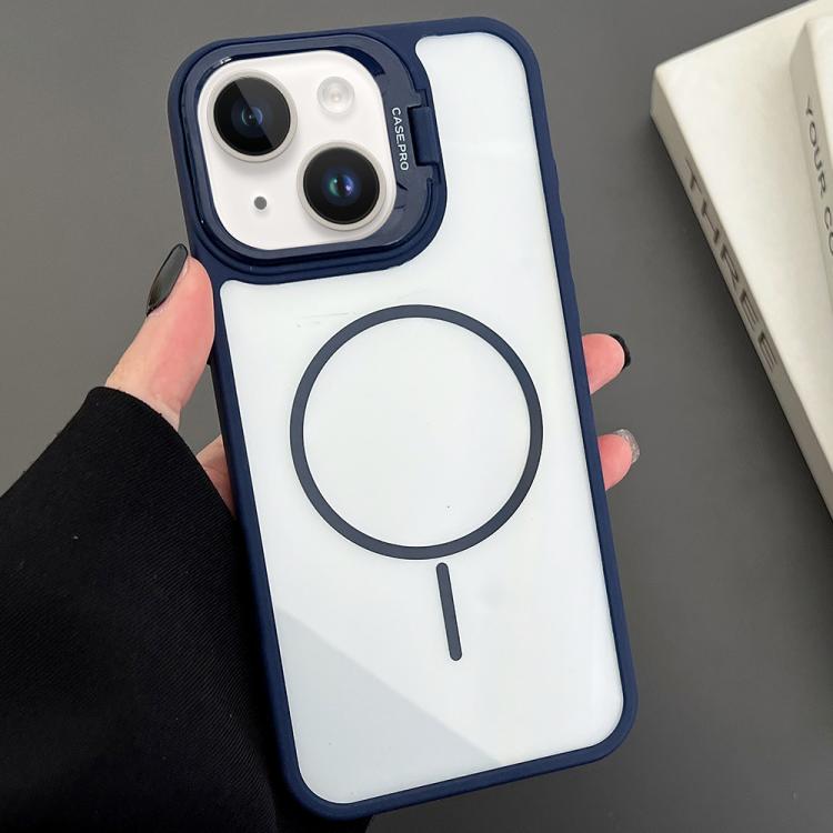 PC Lens Holder MagSafe Magnetic Phone Case, For iPhone 14 Plus, For iPhone 14, For iPhone 14 Pro, For iPhone 14 Pro Max