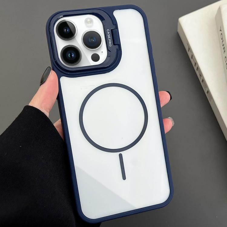 PC Lens Holder MagSafe Magnetic Phone Case, For iPhone 14 Plus, For iPhone 14, For iPhone 14 Pro, For iPhone 14 Pro Max
