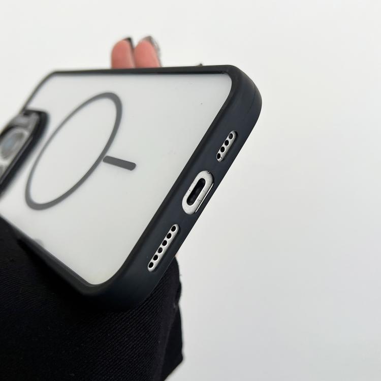 PC Lens Holder MagSafe Magnetic Phone Case, For iPhone 14 Plus, For iPhone 14, For iPhone 14 Pro, For iPhone 14 Pro Max