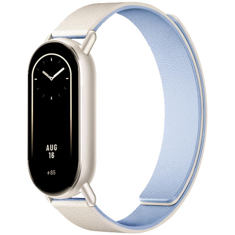 xDfind Flat Head Litchi Texture Magnetic Silicone Watch Band, 14mm, 18mm