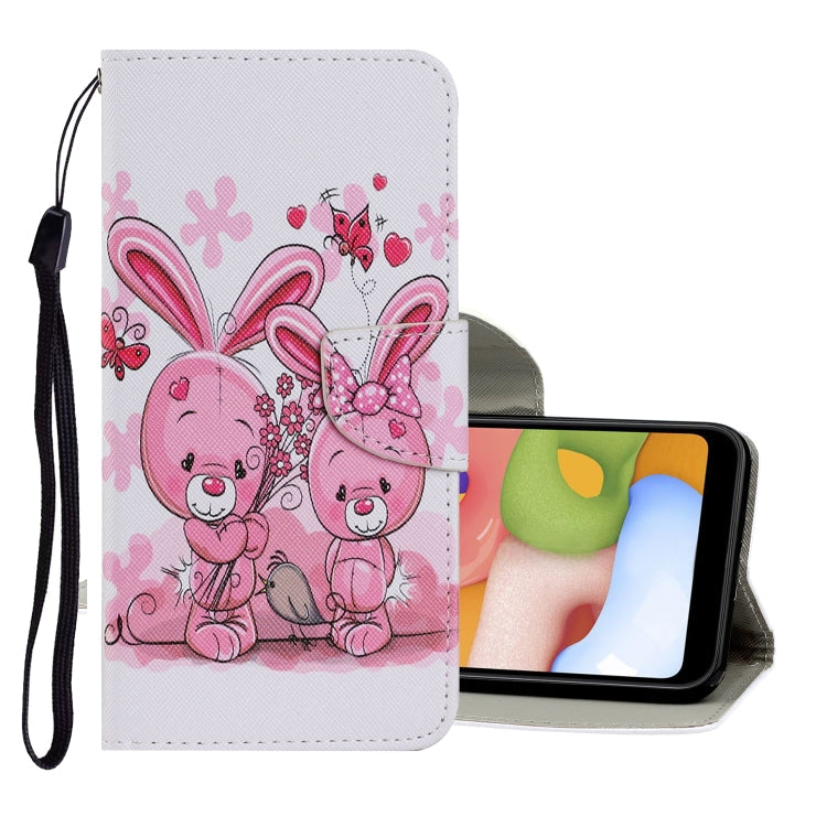 Coloured Drawing Pattern Horizontal Flip PU Leather Case with Holder & Card Slots & Wallet & Lanyard, For Samsung Galaxy Note 20