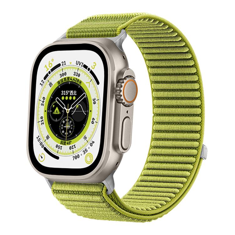 xDfind Woven Nylon Hook & Loop Watch Band – Apple Watch 42–49mm