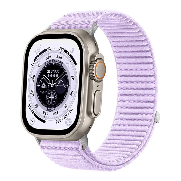 xDfind Woven Nylon Hook & Loop Watch Band – Apple Watch 42–49mm