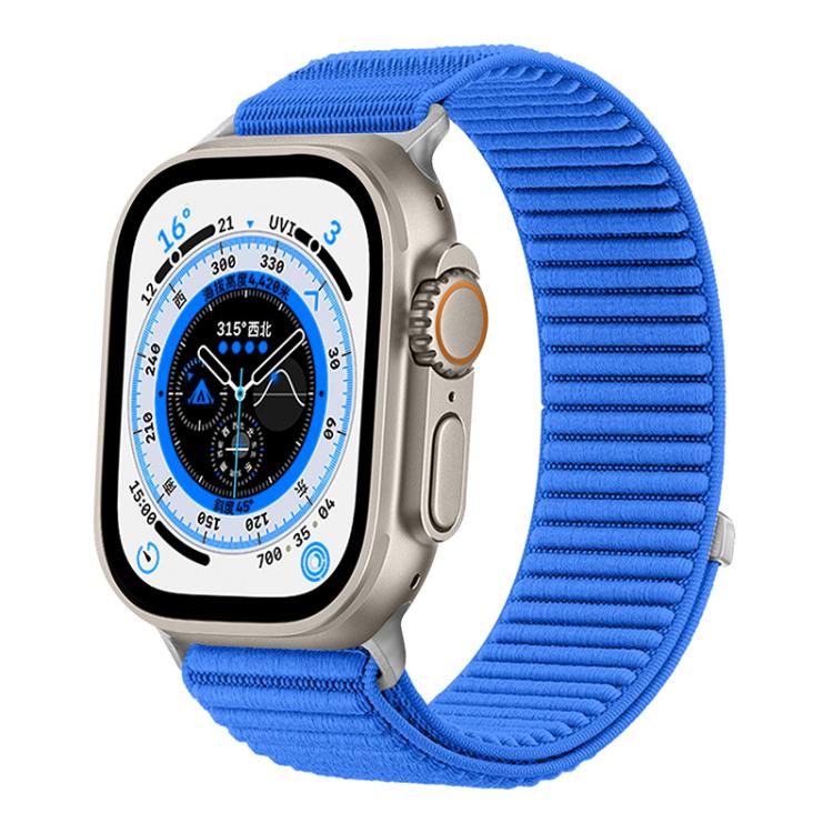 xDfind Woven Nylon Hook & Loop Watch Band – Apple Watch 42–49mm