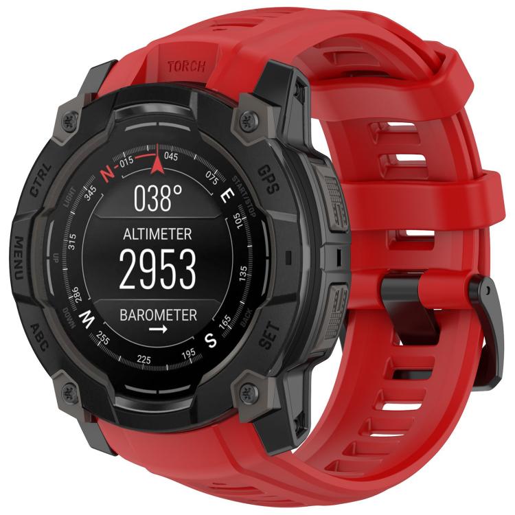 xDfind Quick-release Silicone Watch Band, For Garmin Instinct 3 AMOLED 50mm / Solar 50mm