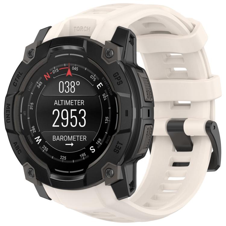 xDfind Quick-release Silicone Watch Band, For Garmin Instinct 3 AMOLED 50mm / Solar 50mm