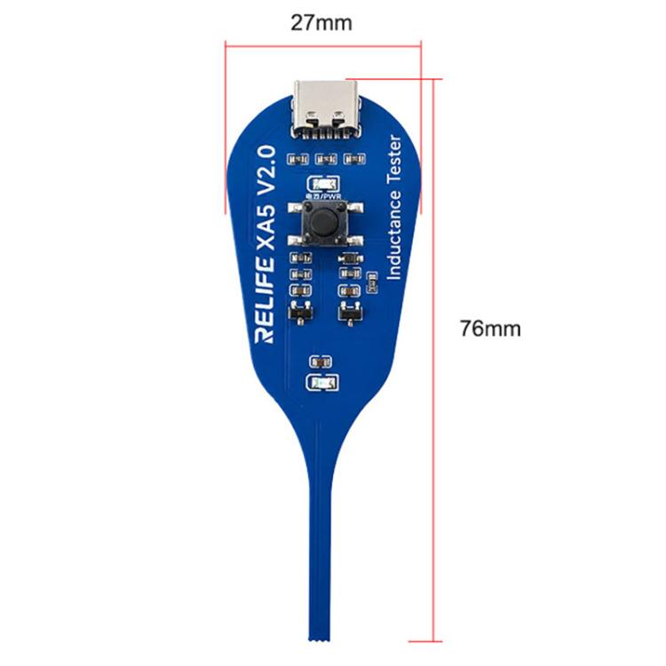 Relife XA5 Type-C High Precision Electromagnetic Induction Tester, Relife XA5
