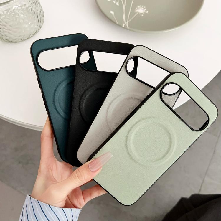 Magsafe Magnetic Plain Leather Phone Case, For Google Pixel 10 / 10 Pro