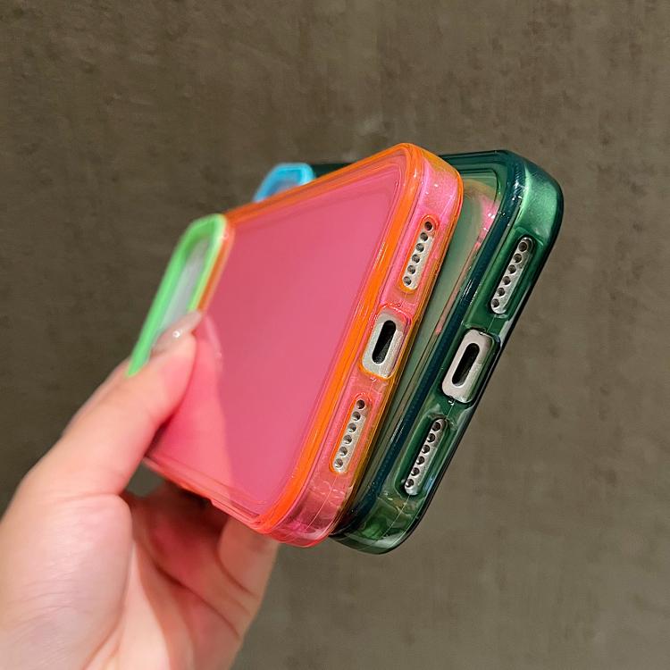 Color Contrast Lens Frame Transparent TPU Phone Case, For iPhone 17 Pro Max, For iPhone 17 Pro