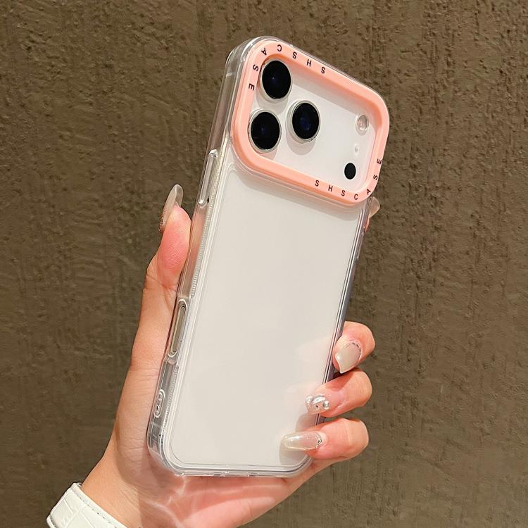 Color Contrast Lens Frame Transparent TPU Phone Case, For iPhone 17 Pro Max, For iPhone 17 Pro