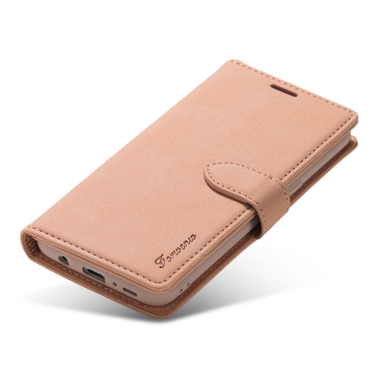 Forwenw F1 Series Matte Strong Magnetism Horizontal Flip Leather Case with Holder & Card Slots & Wallet & Photo Frame, For Samsung Galaxy S8, For Samsung Galaxy S8+, For Samsung Galaxy S9, For Samsung Galaxy S9+, For Samsung Galaxy S10...