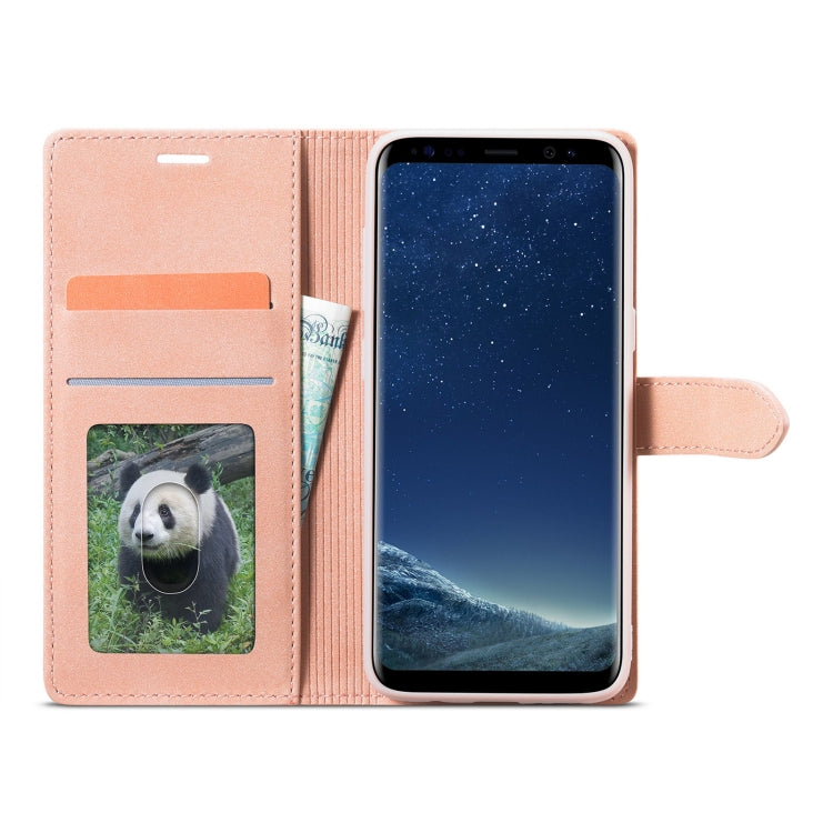 Forwenw F1 Series Matte Strong Magnetism Horizontal Flip Leather Case with Holder & Card Slots & Wallet & Photo Frame, For Samsung Galaxy S8, For Samsung Galaxy S8+, For Samsung Galaxy S9, For Samsung Galaxy S9+, For Samsung Galaxy S10...