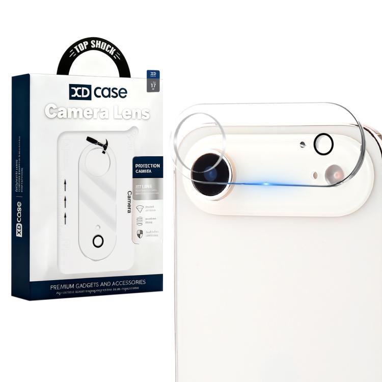 XDcase Transparent Integrated Tempered Glass Camera Film, For iPhone 17 Pro Max, For iPhone 17 Pro, For iPhone 17, For iPhone Air, For iPhone 16 Pro / 16 Pro Max, For iPhone 16 / 16 Plus, For iPhone 15 Pro / 15 Pro Max, For iPhone 15 / 15 Plus...