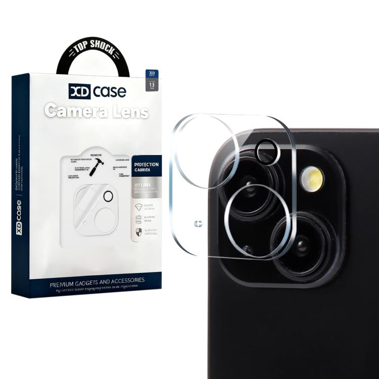XDcase Transparent Integrated Tempered Glass Camera Film, For iPhone 17 Pro Max, For iPhone 17 Pro, For iPhone 17, For iPhone Air, For iPhone 16 Pro / 16 Pro Max, For iPhone 16 / 16 Plus, For iPhone 15 Pro / 15 Pro Max, For iPhone 15 / 15 Plus...