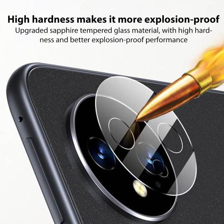 XDcase Transparent Integrated Tempered Glass Camera Film, For Samsung Galaxy S25 Edge 5G, For Samsung Galaxy S25 5G, For Samsung Galaxy S25+ 5G, For Samsung Galaxy S25 Ultra 5G, For Samsung Galaxy S24 FE 5G, For Samsung Galaxy Z Flip6 5G...