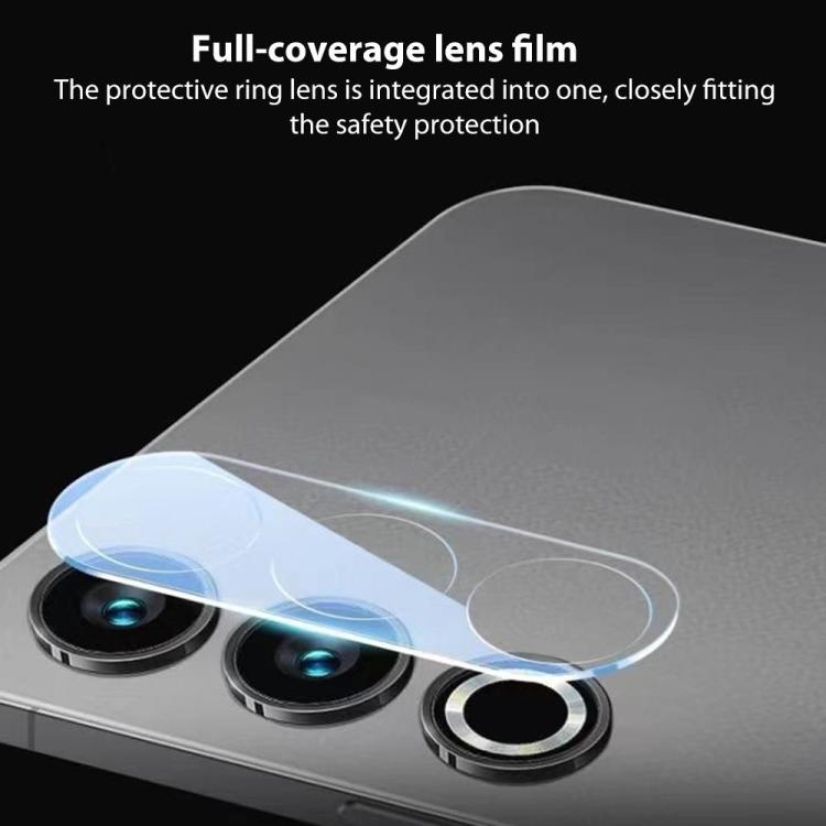 XDcase Transparent Integrated Tempered Glass Camera Film, For Samsung Galaxy S25 Edge 5G, For Samsung Galaxy S25 5G, For Samsung Galaxy S25+ 5G, For Samsung Galaxy S25 Ultra 5G, For Samsung Galaxy S24 FE 5G, For Samsung Galaxy Z Flip6 5G...