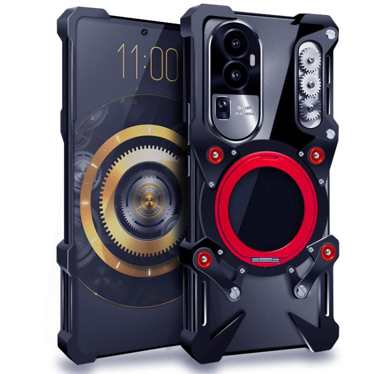OPPO Reno10 Pro+ 5G / Find X8 Pro Rotating Metal Phone Case with Lanyard