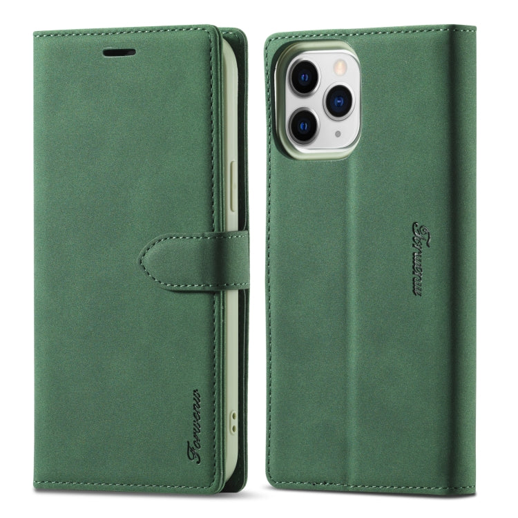 Forwenw F1 Series Matte Strong Magnetism Horizontal Flip Leather Case with Holder & Card Slots & Wallet & Photo Frame, For iPhone 11 Pro, For iPhone 11 Pro Max, For iPhone 12, For iPhone 12 Mini, For iPhone 12 Pro, For iPhone 12 Pro Max