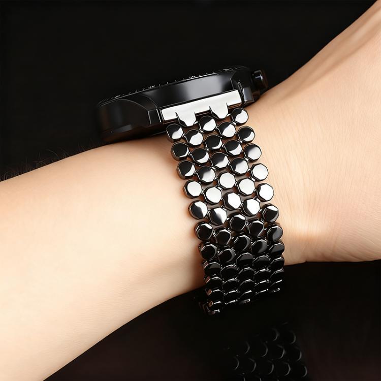 xDfind Fish Scale Texture Metal Watch Band, For Garmin Forerunner 235/220/620/630