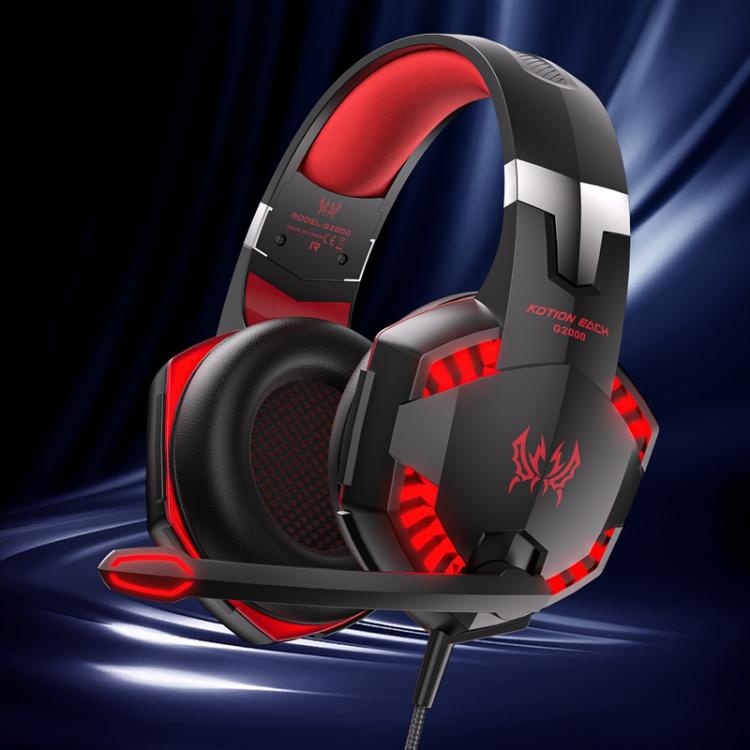 KOTION EACH G2000 Wired Game Headphones with LED Light