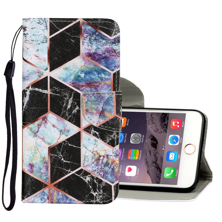 Coloured Drawing Pattern Horizontal Flip PU Leather Case with Holder & Card Slots & Wallet & Lanyard, For iPhone 6 & 6s