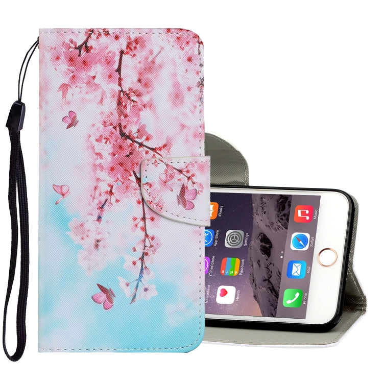 Coloured Drawing Pattern Horizontal Flip PU Leather Case with Holder & Card Slots & Wallet & Lanyard, For iPhone 6 & 6s
