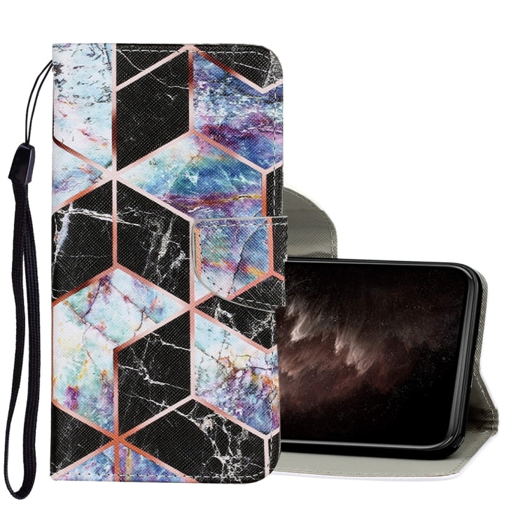Coloured Drawing Pattern Horizontal Flip PU Leather Case with Holder & Card Slots & Wallet & Lanyard, For iPhone 11 Pro Max