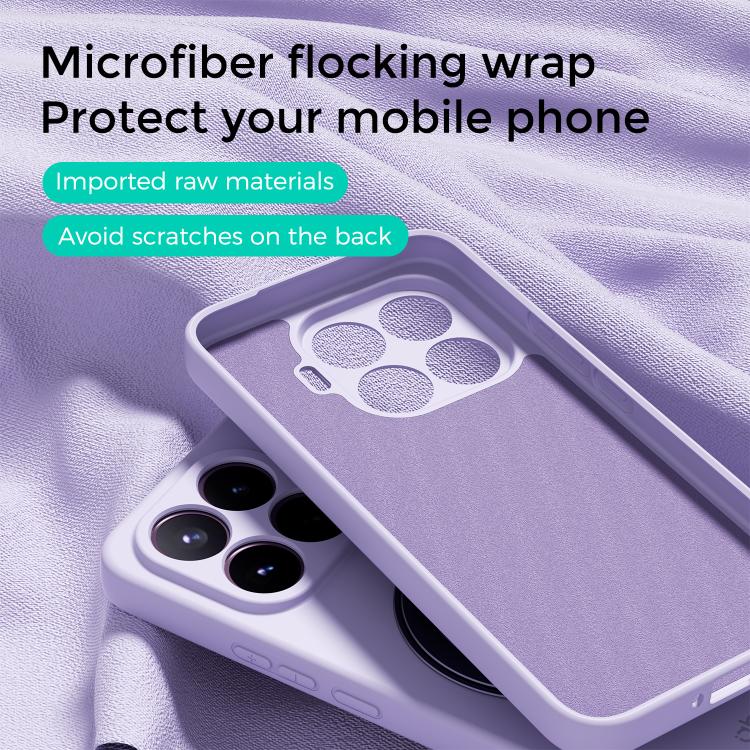 ABEEL Skin-friendly Feel Magnetic Liquid Silicone Phone Case with Holder, For Xiaomi 17 Ultra, For Xiaomi 17 Pro Max, For Xiaomi 17 Pro, For Xiaomi 17