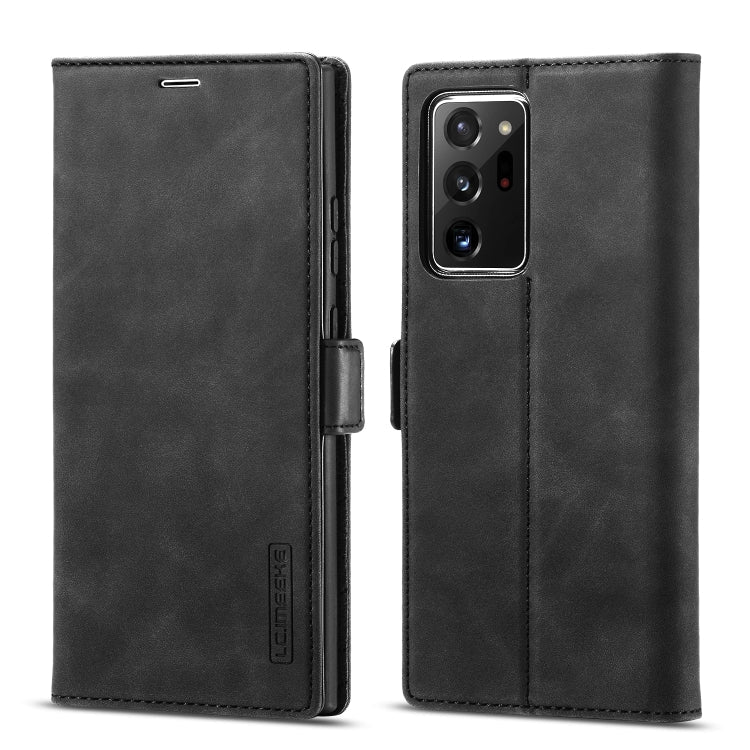 LC.IMEEK Strong Magnetism Ultra-thin Horizontal Flip Shockproof Matte TPU + PU Leather Case with Holder & Card Slots & Wallet, For Samsung Galaxy Note10, For Samsung Galaxy Note10+, For Samsung Galaxy Note20 Ultra, For Samsung Galaxy Note20